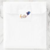 ハローバタフライシール スクエアシール (バッグ)