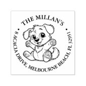 ハローパピーの恋人テーマ セルフインキングスタンプ (デザイン)