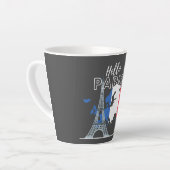 ハローパリ カフェラテマグ (左アングル)