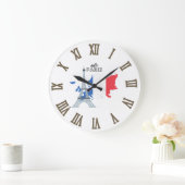 ハローパリ  ラージ壁時計 (ホーム)