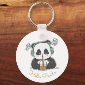 ハローパンダ キーホルダー (正面)