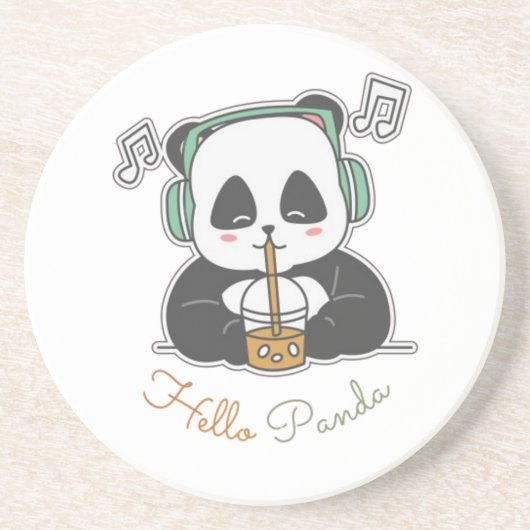 ハローパンダ コースター (正面)