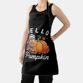 ハローパンプキンカワイイ秋スロース紅葉フォリ エプロン (インサイチュ)
