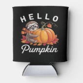 ハローパンプキンカワイイ秋スロース紅葉フォリ 缶クーラー (正面)