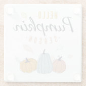 ハローパンプキンシーズン ガラスコースター (裏面)