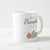 ハローパンプキンシーズン ジャンボコーヒーマグカップ (正面右)