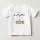 ハローパンプキンシーズン ベビーTシャツ (正面)