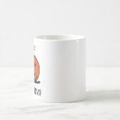 ハローパンプキンジャック – o-lanternイラストレーション、ブラック コーヒーマグカップ (中央)