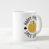 ハローパンプキンスパイスシーズン20 ozセラミックマグカップ ジャンボコーヒーマグカップ (正面右)