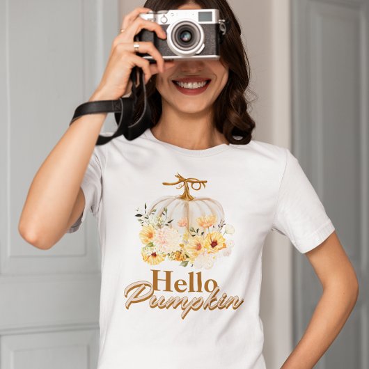ハローパンプキンズ、秋の秋ビベス Tシャツ