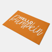 ハローパンプキンドアマット ドアマット (アングル)