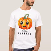 ハローパンプキンハロウィーン Tシャツ (正面)