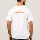 ハローパンプキンハロウィーン Tシャツ (裏面)