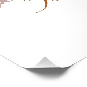 ハローパンプキンフェスティバル秋紅葉モノグラム ポスター (コーナー)