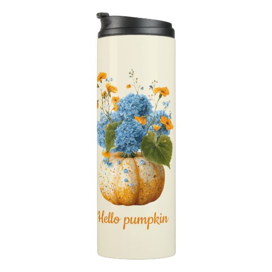 ハローパンプキンフローラハロウィーンの配置 タンブラー (回転右)