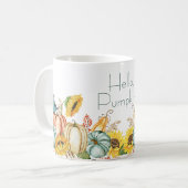 ハローパンプキンボホウォーター色 コーヒーマグカップ (正面左)