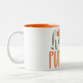 ハローパンプキンマグ ツートーンマグカップ (左)