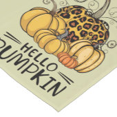 ハローパンプキン恋人秋シーズンオータムサンクスギビン ショートテーブルランナー (コーナー)