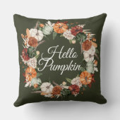 ハローパンプキン秋収穫感謝祭 クッション (裏面)