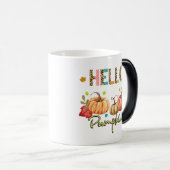 ハローパンプキン秋秋季恋人  モーフィングマグカップ (正面右)