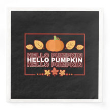 ハローパンプキン オータムパーティー ナプキン