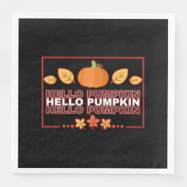 ハローパンプキン オータムパーティー ナプキン