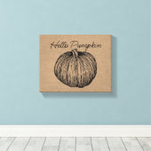 ハローパンプン キャンバスプリント (インサイチュ (ウッドフロア))