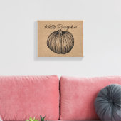 ハローパンプン キャンバスプリント (インサイチュ (リビング))