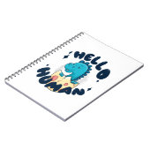 ハローヒトおもしろい恐竜 ノートブック (左側)