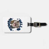 ハローヒューマンカワイドッグ ラゲッジタグ (正面横)