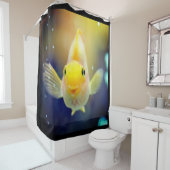 ハロービッグフィッシュ シャワーカーテン (インサイチュ)