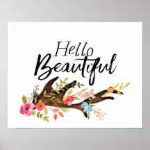 ハロービューティフルアントラーと花