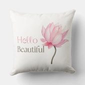 ハロービューティフルエレガント装飾用クッション クッション (裏面)