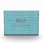 ハロービューティフルシック&トレンディーボホデザイン フォトブロック (正面)