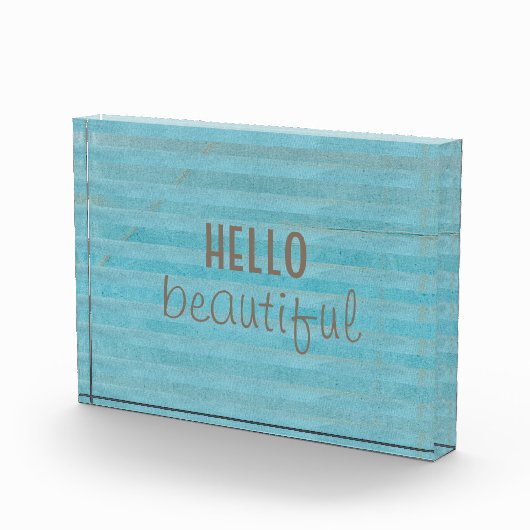 ハロービューティフルシック&トレンディーボホデザイン フォトブロック (右)