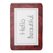 ハロービューティフルバスマット バスマット (正面縦)