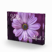 ハロービューティフルパープルフローラ フォトブロック (右)