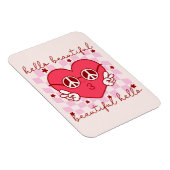 ハロービューティフルピンクハート マグネット (右側)