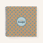 ハロービューティフルブルーサンフラワーズ ノートブック (正面)