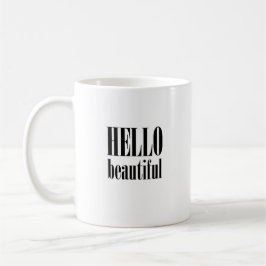 ハロービューティフル コーヒーマグカップ
