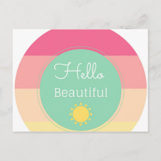 ハロービューティフル ポストカード