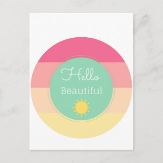 ハロービューティフル ポストカード