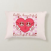 ハロービューティフル | 可愛くて心のこもった アクセントクッション (裏面)