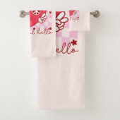 ハロービューティフル | 可愛くて心のこもった バスタオルセット (インサイチュ)