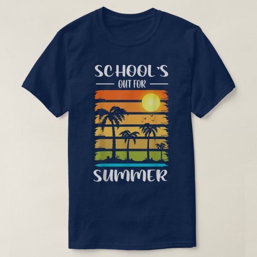 ハロービーチサマー先生服 Tシャツ (デザイン正面)