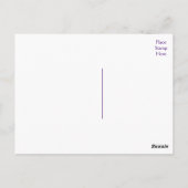 ハローピットブル·ピッピー·ドッグ·空白のポストカード ポストカード (裏面)