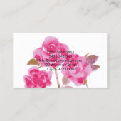 ハローピンクローズフローラ 名刺 (裏面)