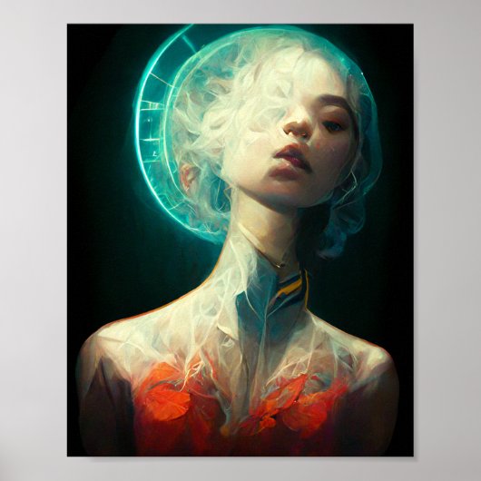 ハローファンタジーSFアートポスター ポスター (正面)