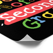 ハローファースト1日目の2年生先生 ポスター (角)