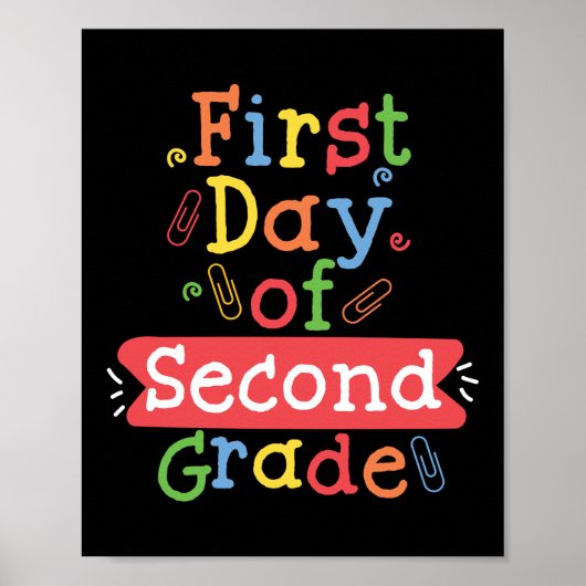 ハローファースト1日目の2年生先生 ポスター (正面)